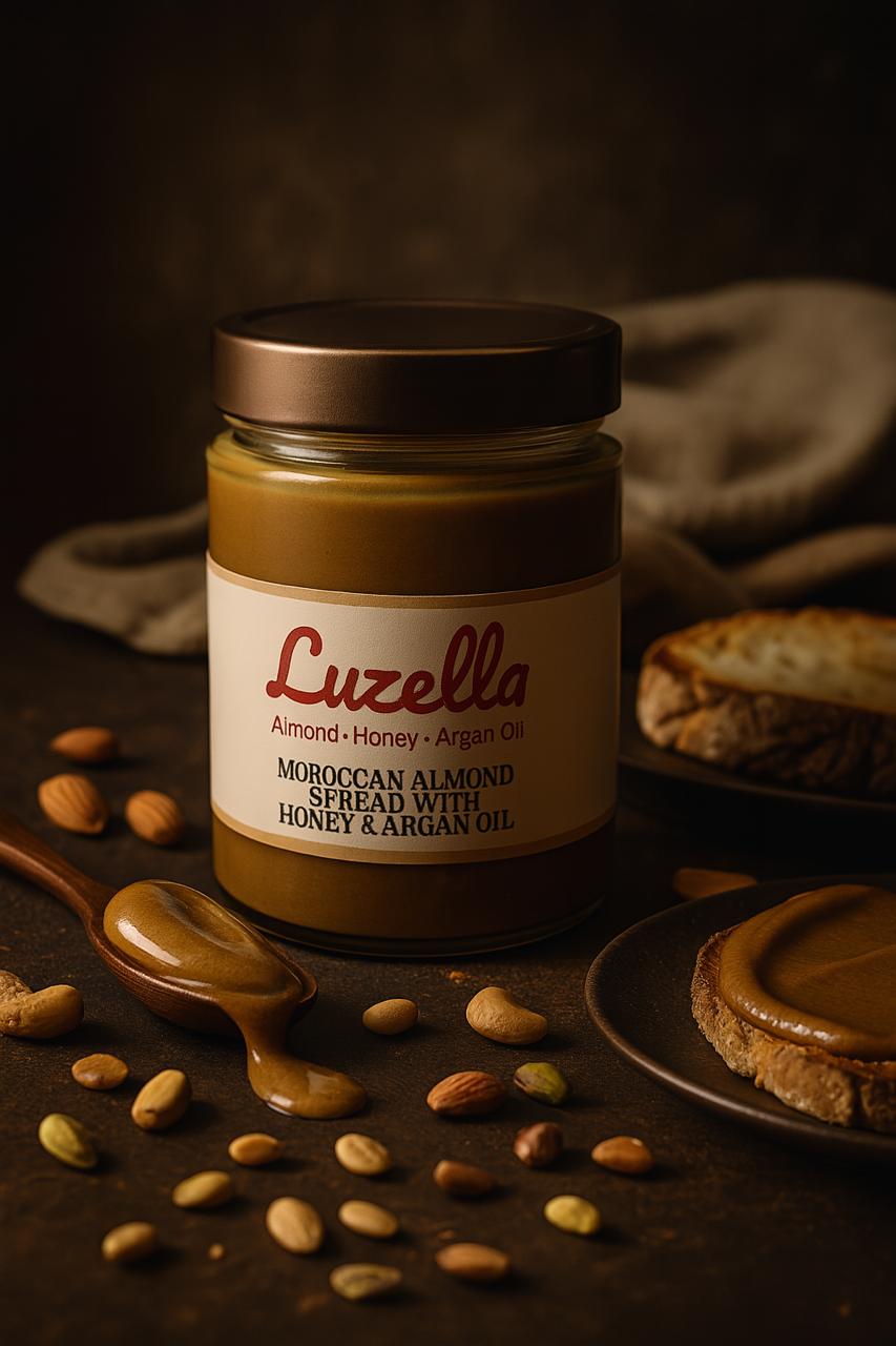 Lush Moroccan landscape with argan trees